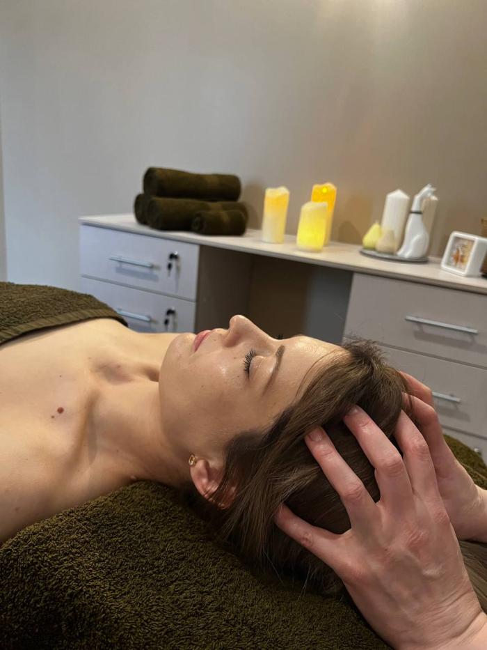 Массаж головы