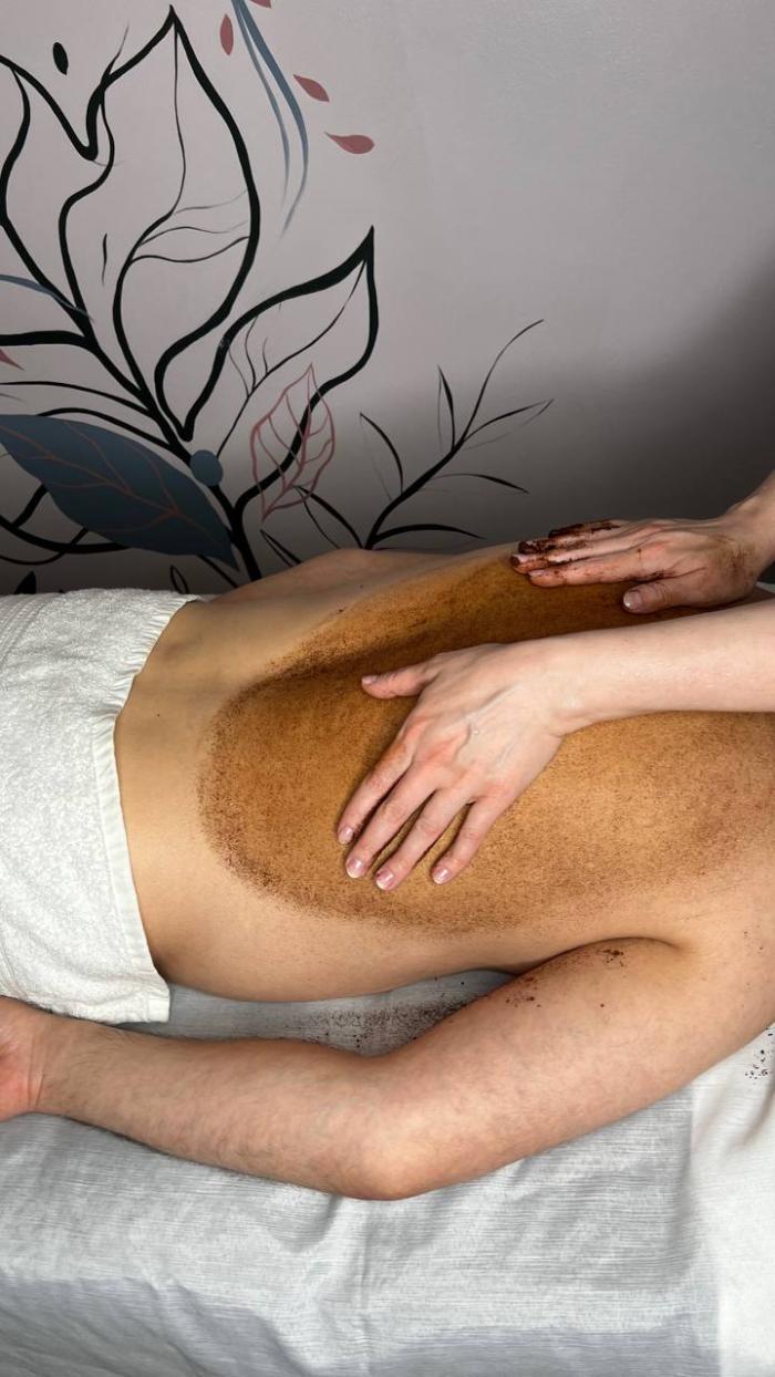 Пилинг тела кофейный